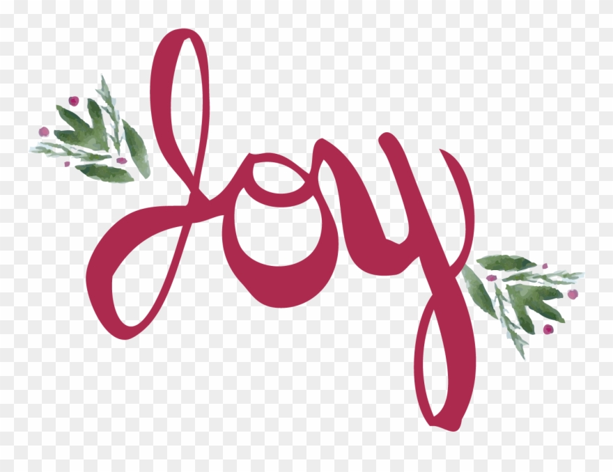 Merry & Bright Watercolor Clipart Example Image - Watercolor Painting - Png Download