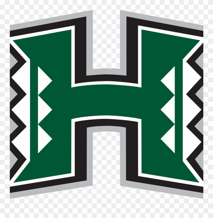 Hawaii Rainbow Warriors Football Clipart