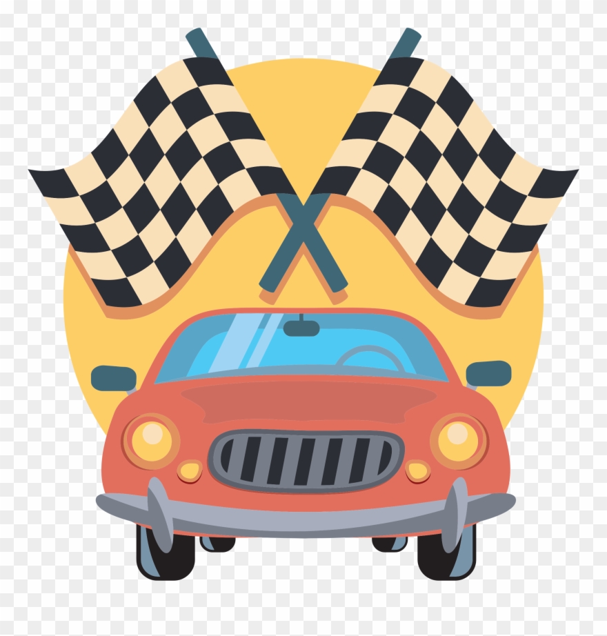 Inspirational Design Ideas Racing Clipart - Car Race Winner Free - Png Download