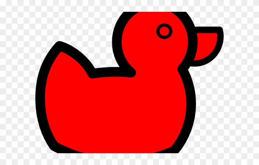 Red Duck Cliparts - Png Download
