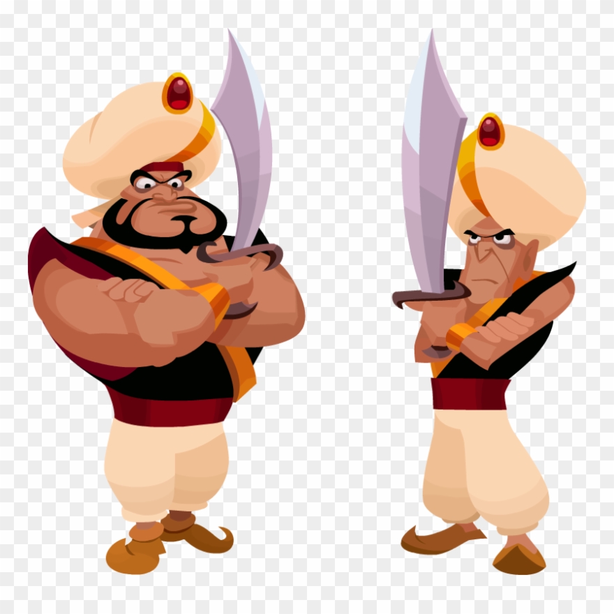 Palace Guards Khx - Aladdin Guards Clipart