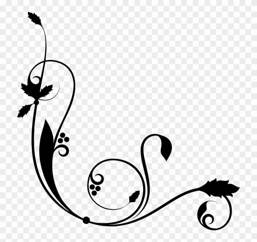 Decorative Borders Borders And Frames Decorative Arts - Clip Art Decorative Borders - Png Download