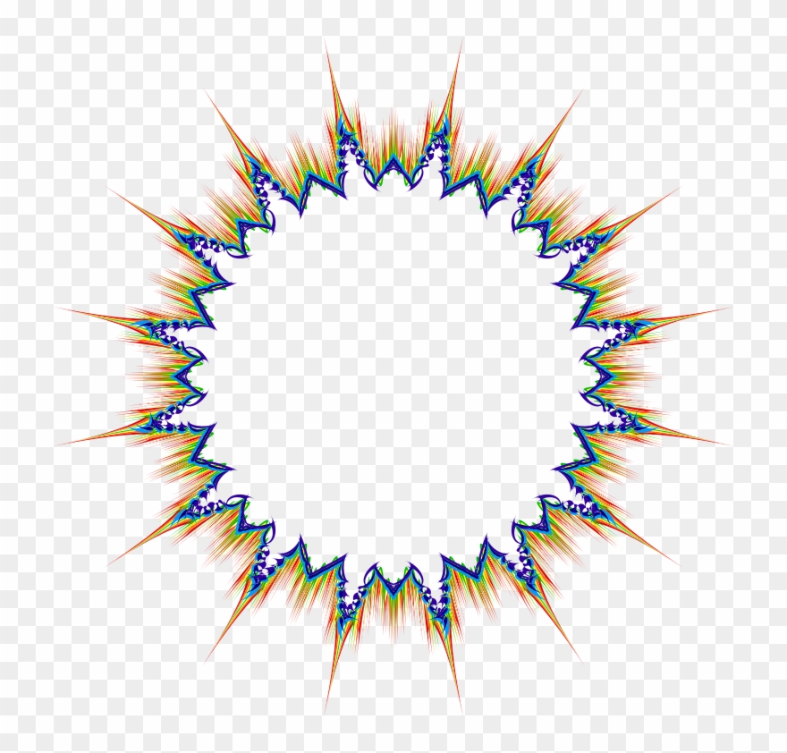 Abstract Geometric Frame Clipart - Transparent Wave Designs Png On Background