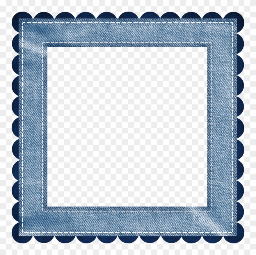 Фотки Frame Clipart, Flower Frame, Boarders And Frames, - Denim Border Clip Art - Png Download