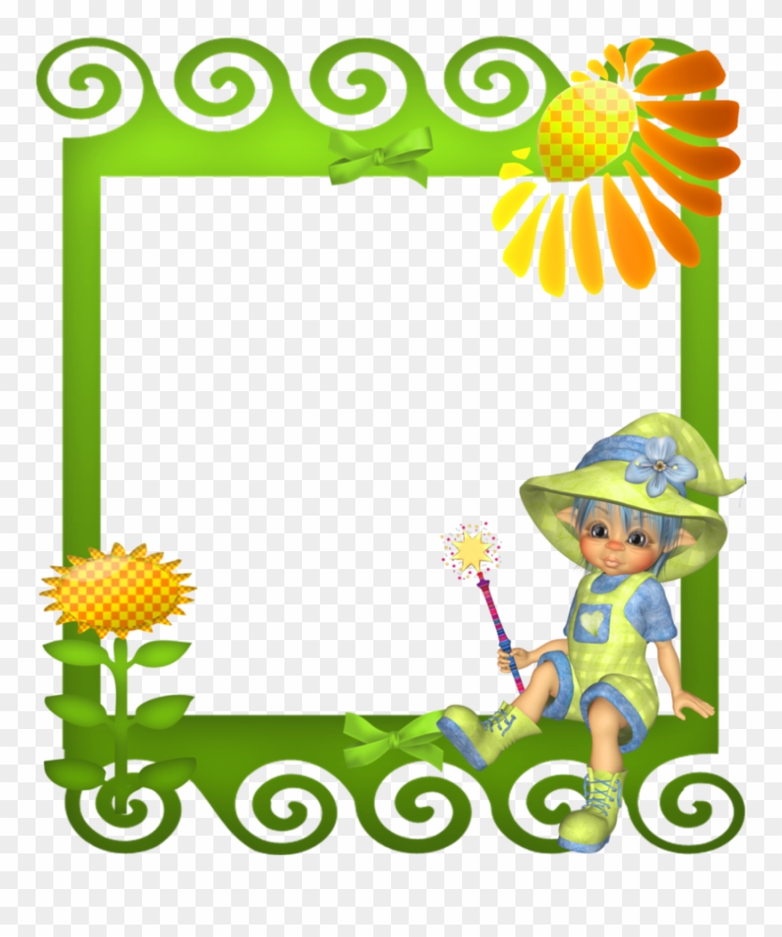 Png Stock Cute Frames Clipart - Children Photo Frame Png Transparent Png