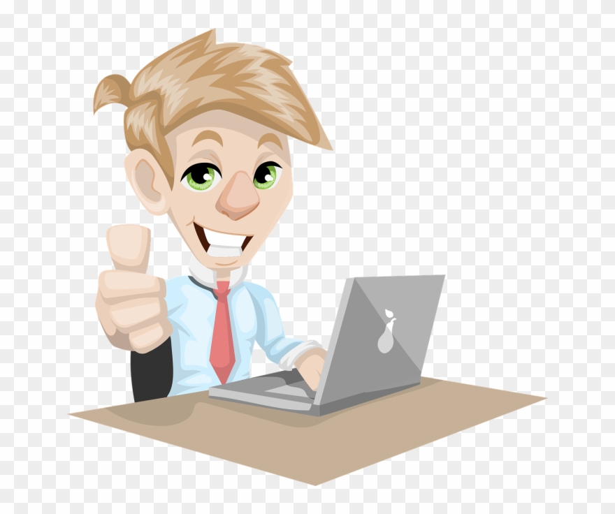 8 Ways Social Media Can Help You Reach More Patients - Working On Laptop Png Clipart