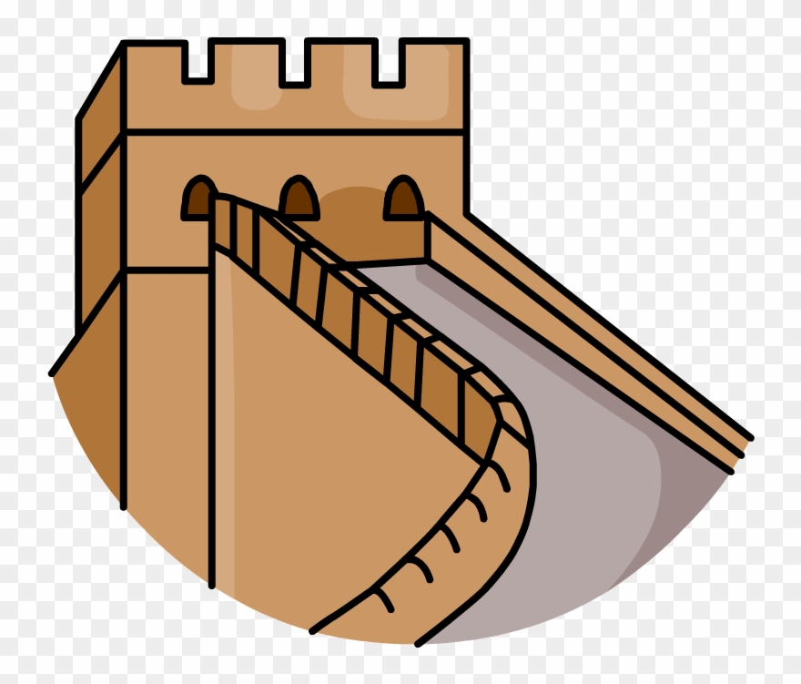 Great Wall Of China Clipart Png - Great Wall Of China Icon Transparent Png