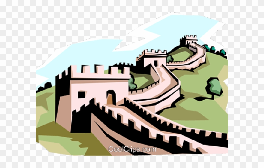 Great Wall Of China Clipart Png - Great Wall Of China Vector Transparent Png