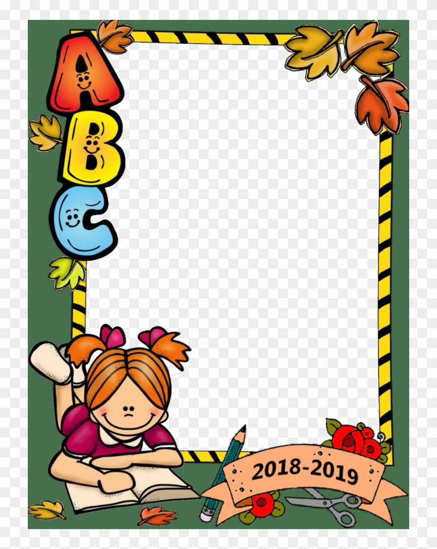 School Border, Back To School Images, Beginning Of - School Clipart