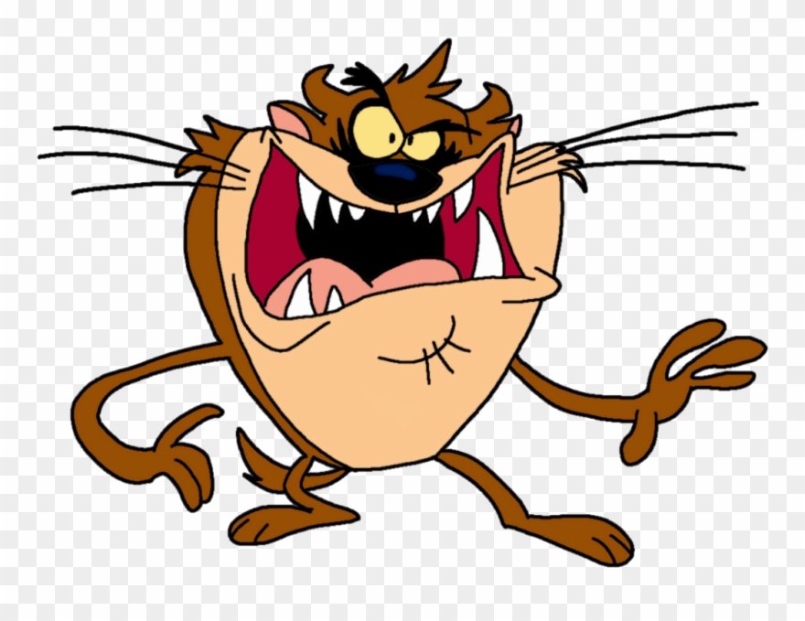 Theodore Tasmanian Devil - Wabbit Daffy Duck Clipart