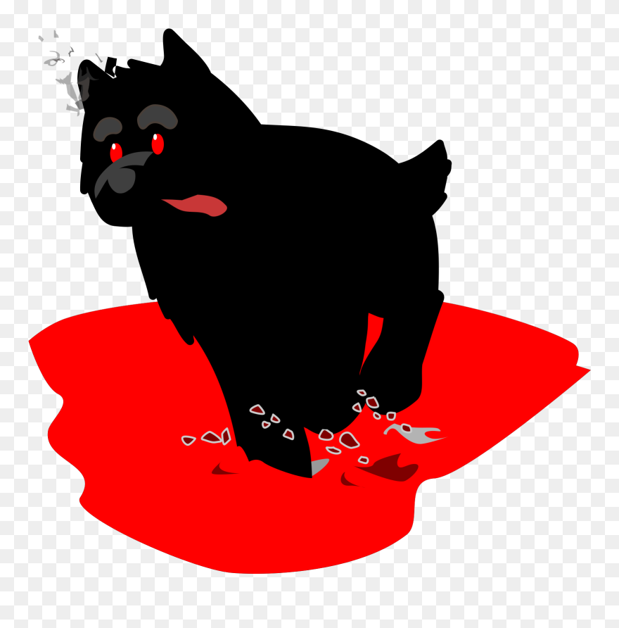 Hellhound Clipart - Png Download