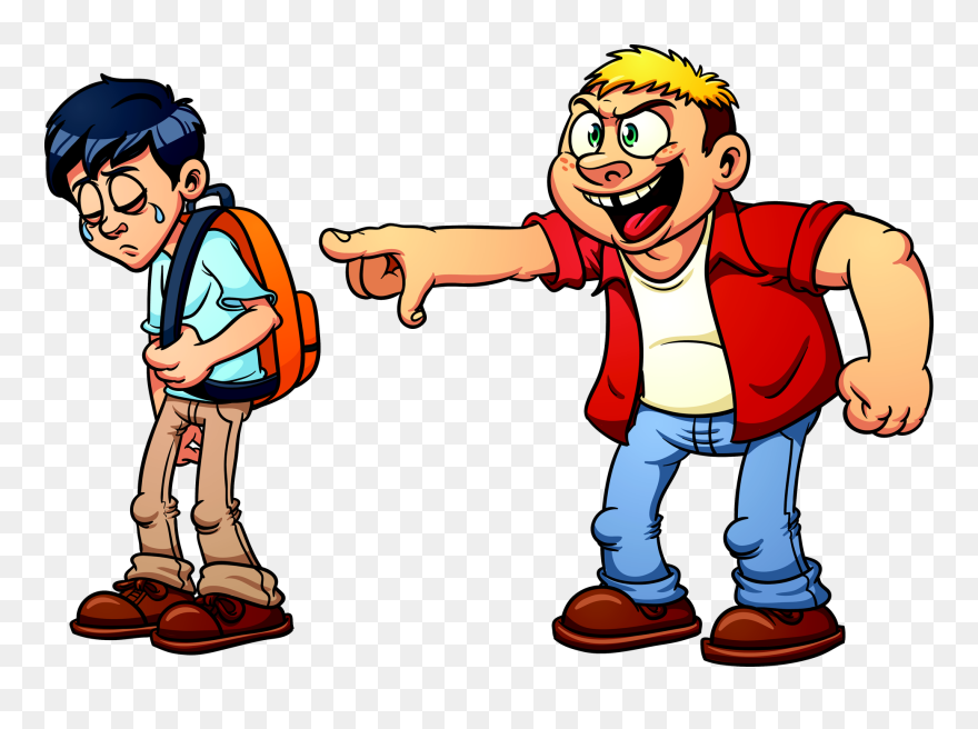 Who The Hell Are You - Imagenes Del Acoso Escolar Animados Clipart