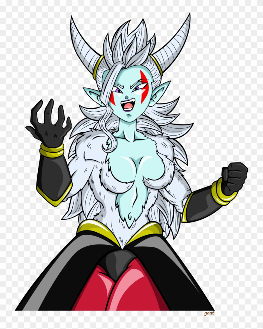 Clip Art Freeuse Stock Broly Transparent Demon - Mira And Towa Fusion - Png Download