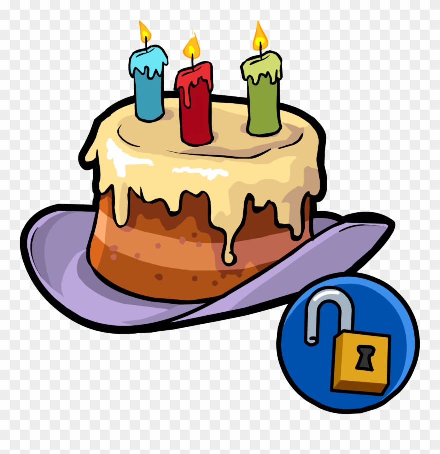 Happy Birthday Hat - Birthday Hat Club Penguin Clipart
