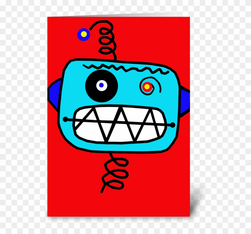 Have An Atomic Birthday Greeting Card - Watch Clipart