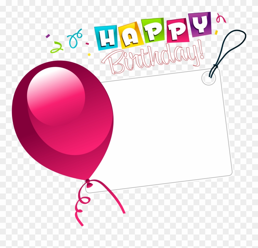 Khung Chúc Mừng Sinh Nhật Clipart