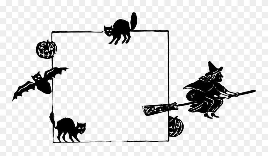 Computer Icons Party Picture Frames Halloween Download - Clipart Halloween Frames Square - Png Download