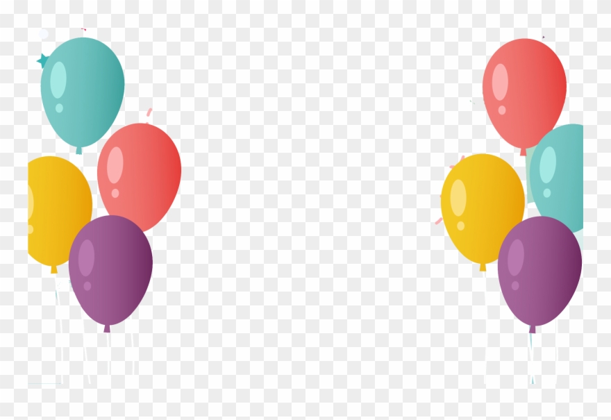 Happy Birthday Balloons Png Clipart