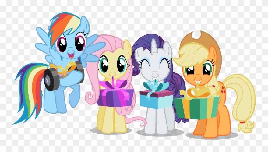 Number - My Little Pony Family Birthday Shirts Clipart