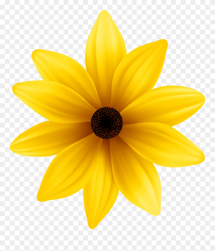 Happy Birthday Clip Art Flowers - Png Download
