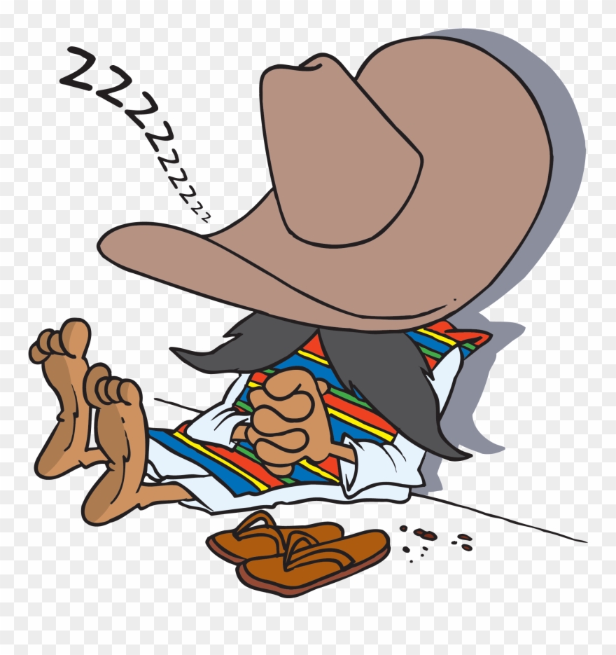 Mexsupportatborder - Siesta Time Clipart