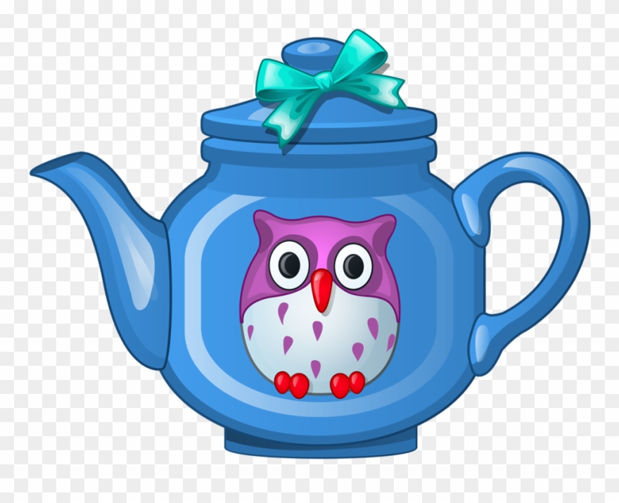 B *✿* Kitchen Art, Tea Parties, Tea Cups, Owls - เหยือก การ์ตูน น่า รัก Clipart