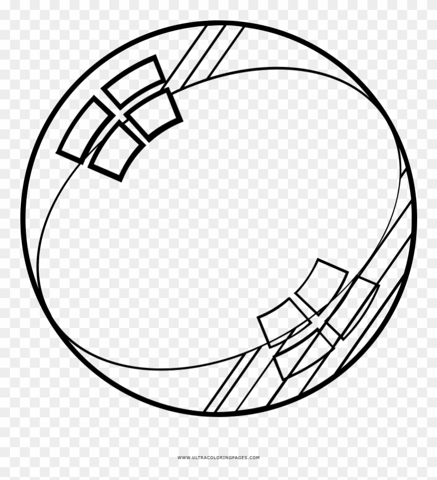 Soap Bubbles Coloring Page - Rotiform Vector Clipart