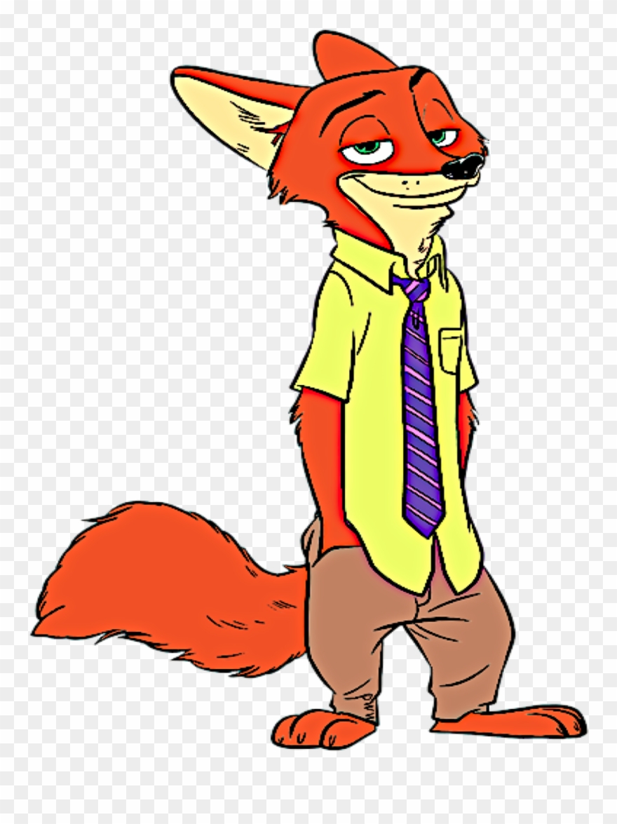 Zootopia Images Nick Clipart Hd Wallpaper And Background - Zootopia Fox Clipart - Png Download