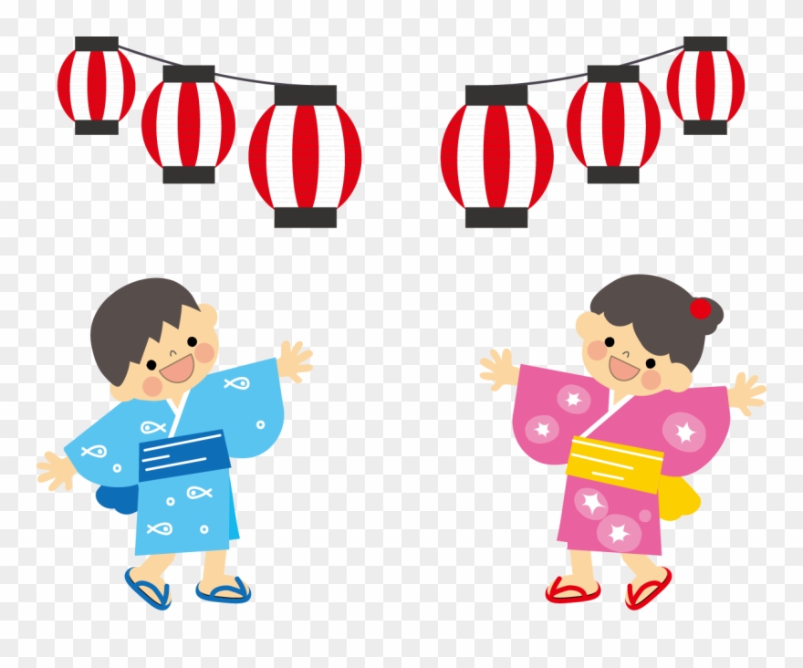 Festival - 夏 祭り イラスト フリー Clipart