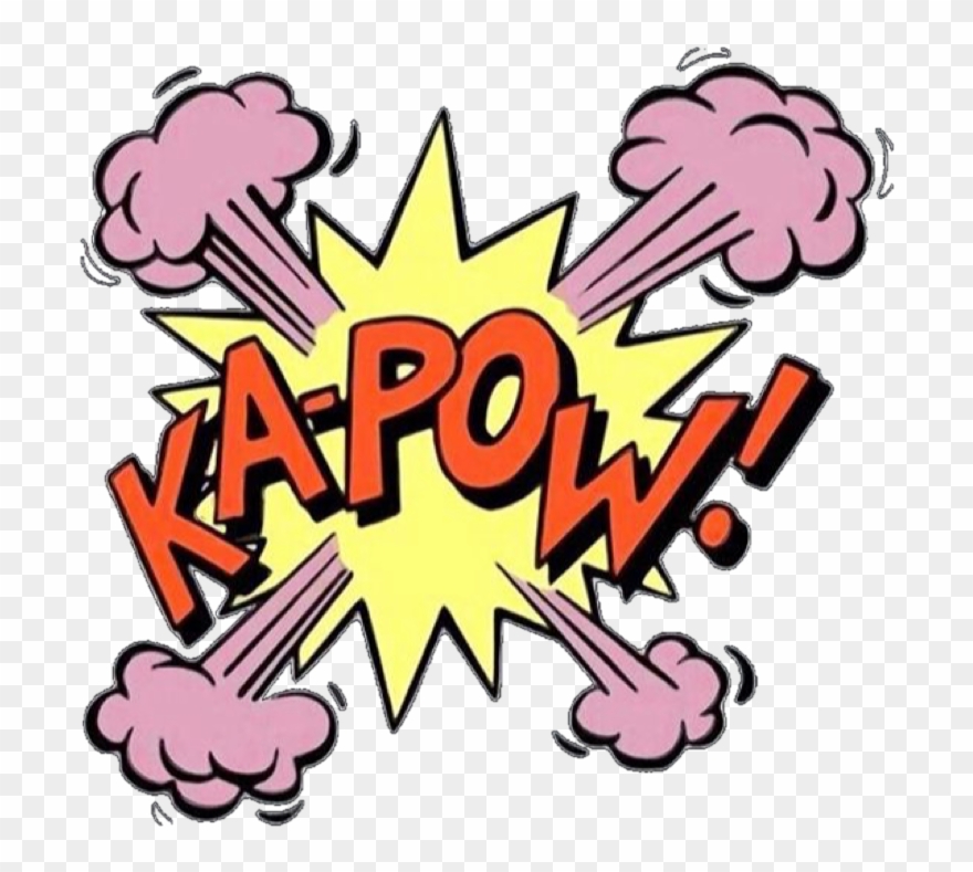 Clipart Royalty Free Library Pop Art Comics Book - Pop Art Ka Pow - Png Download