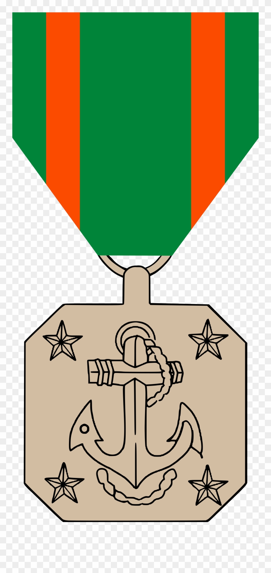Open - Navy Achievement Medal Png Clipart