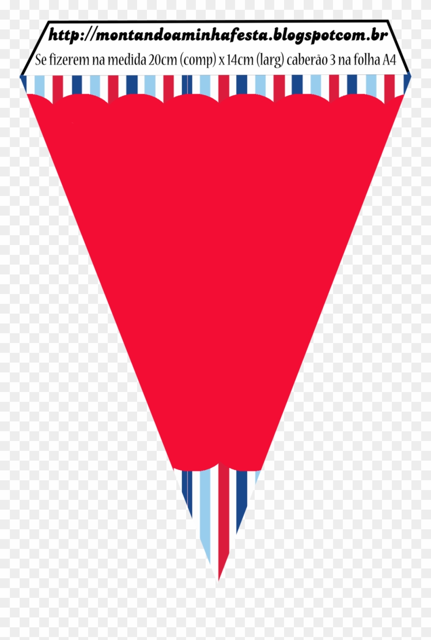 Nautical Blue And Red Free Printable Party Kit - Banderines Cumpleaños Pirata Jake Clipart