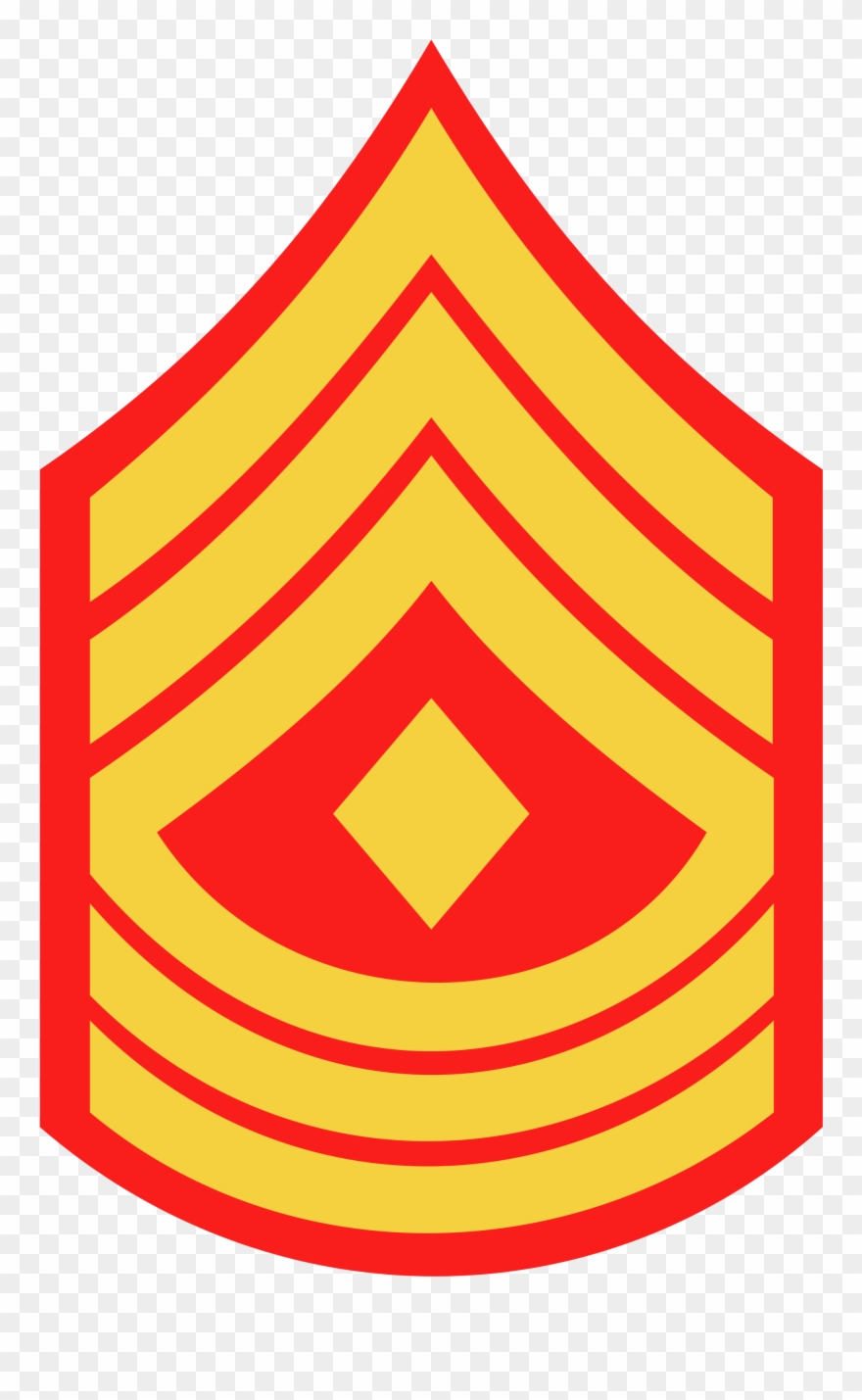 First Sergeant - Sergeant Major Usmc Rank Clipart