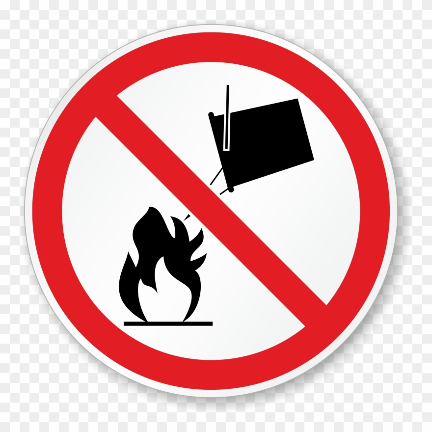 Apply No Water Military Hazard Symbol Label - Schilder Verbot Clipart