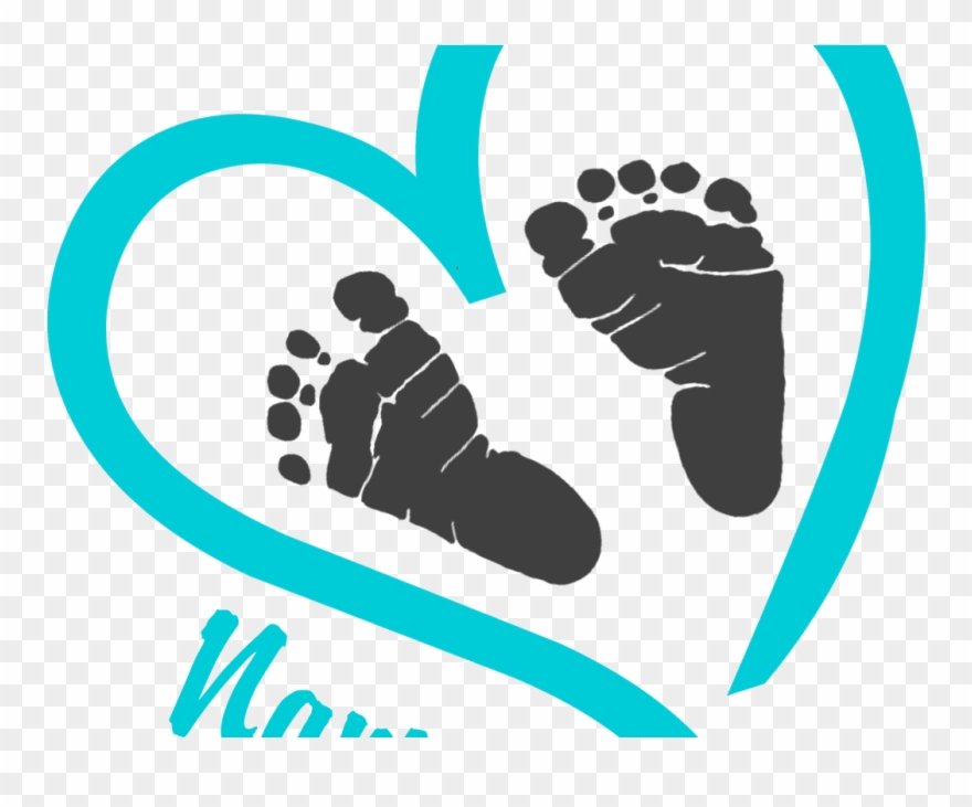 Free Baby Winsome Ideas - Heart With Baby Footprints Clipart