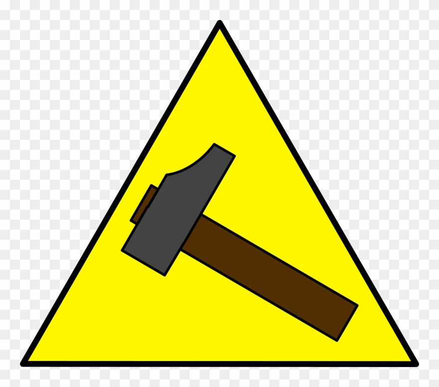 Hammer Sign Clipart