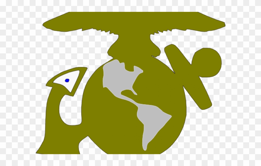 Logo Clipart Usmc - Marine Corps Logo Clip Art - Png Download