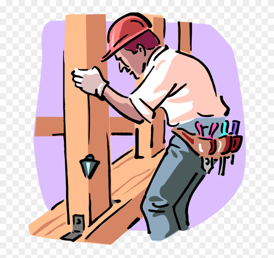 Can I Be An Owner Builder For - Clip Art Of Working Father - Png Download