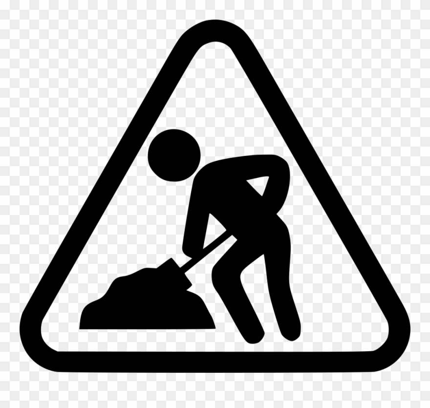 Construction Clipart Black And White - Work In Progress Icon Png Transparent Png