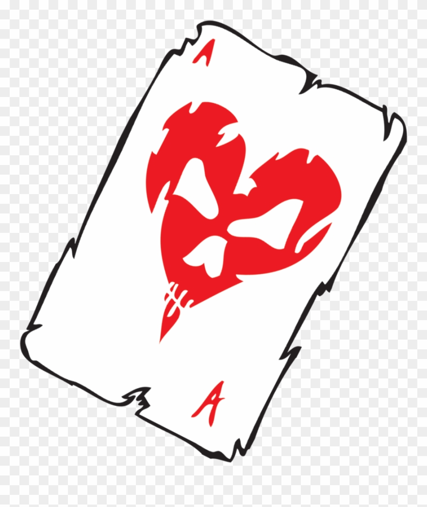 Ace Card Clipart Hd Wallpaper - Ace Of Hearts Transparent - Png Download