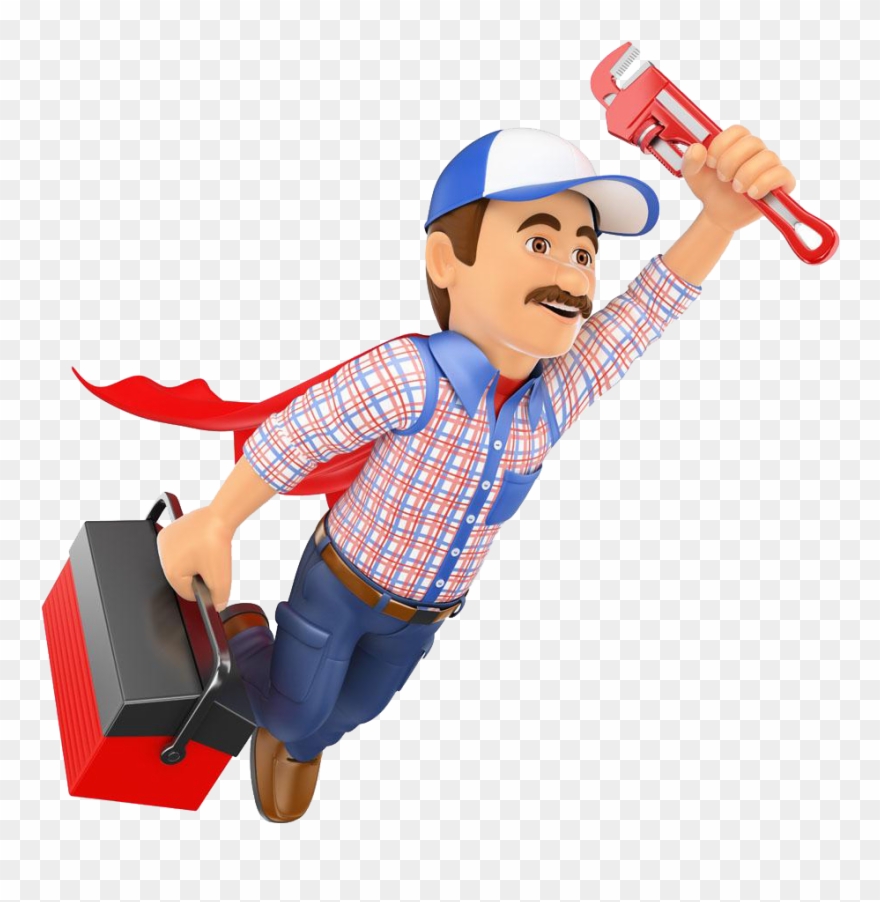 Jpg Stock Plumber Clipart Tool Man - Tool Man Png Transparent Png