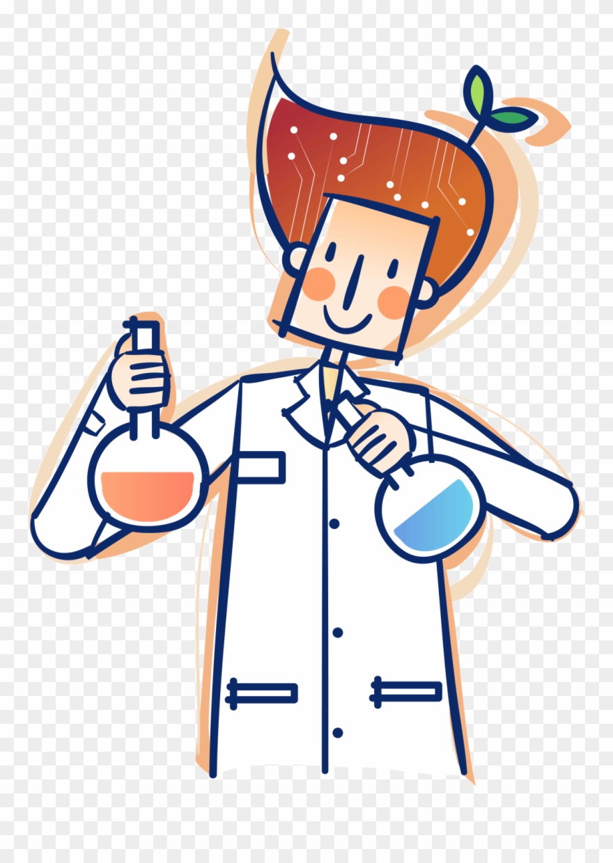 Lab Clipart Lab Material - Research And Development Cartoon - Png Download