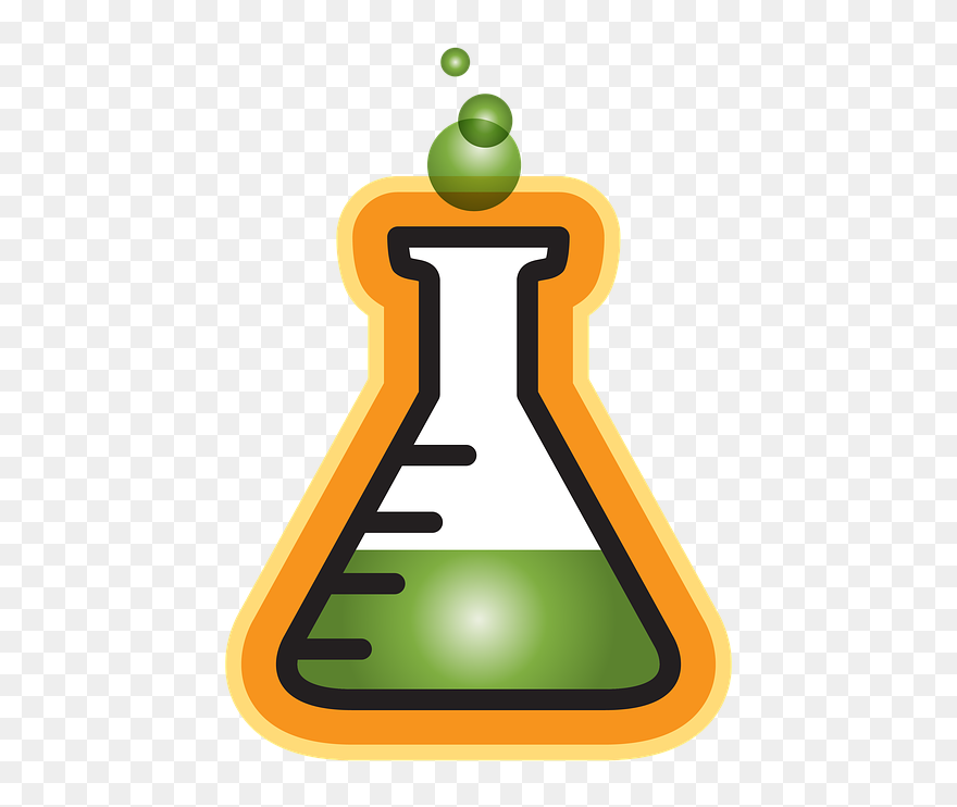 Laboratory, Test, Ex, Experiment, Scientific, Medicine - Science Geek Ornament (round) Clipart