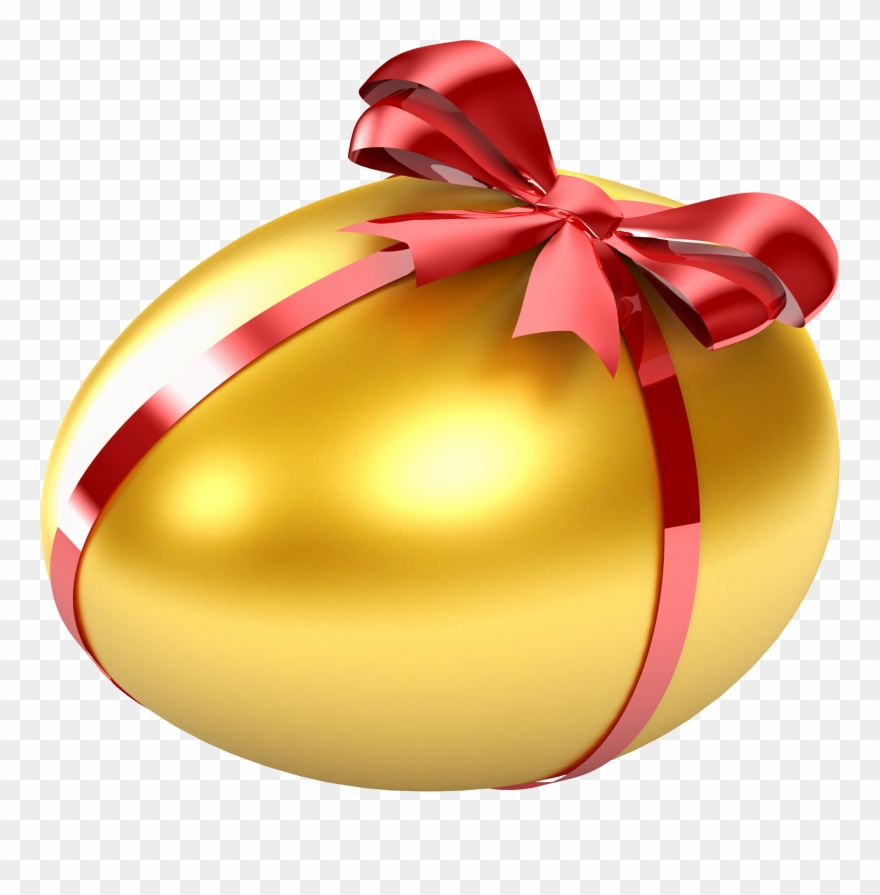Easter Egg With Ribbon Clipart