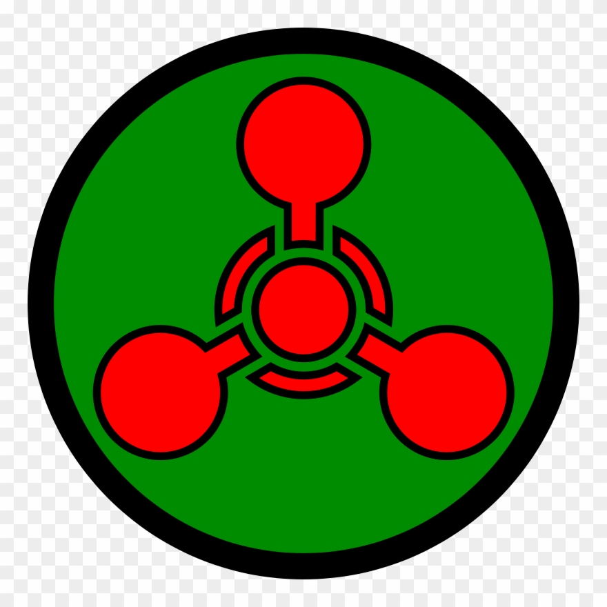 Chemical Weapon Chemical Substance Hazard Symbol Weapon - Chemical Weapon Sign Clipart