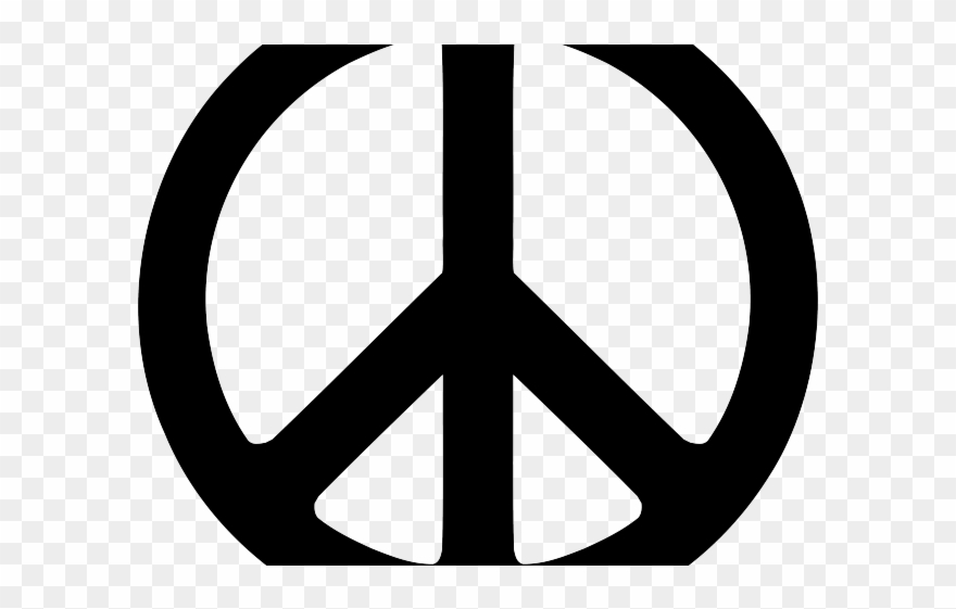 Peace Sign Clipart High Resolution - Peace Symbol Tattoo Design - Png Download