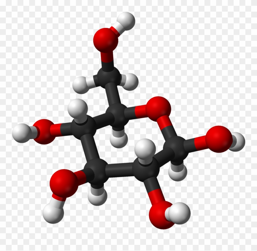 Molecule Clipart Glucose - D Glucose 3d - Png Download