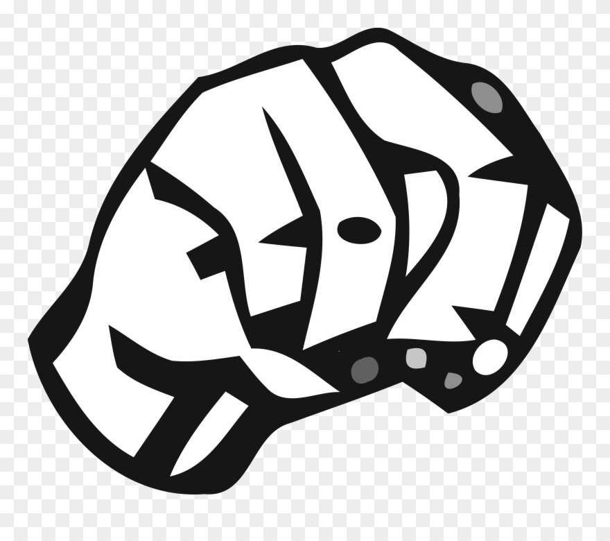 Big Image - Letter N In Sign Language Clipart