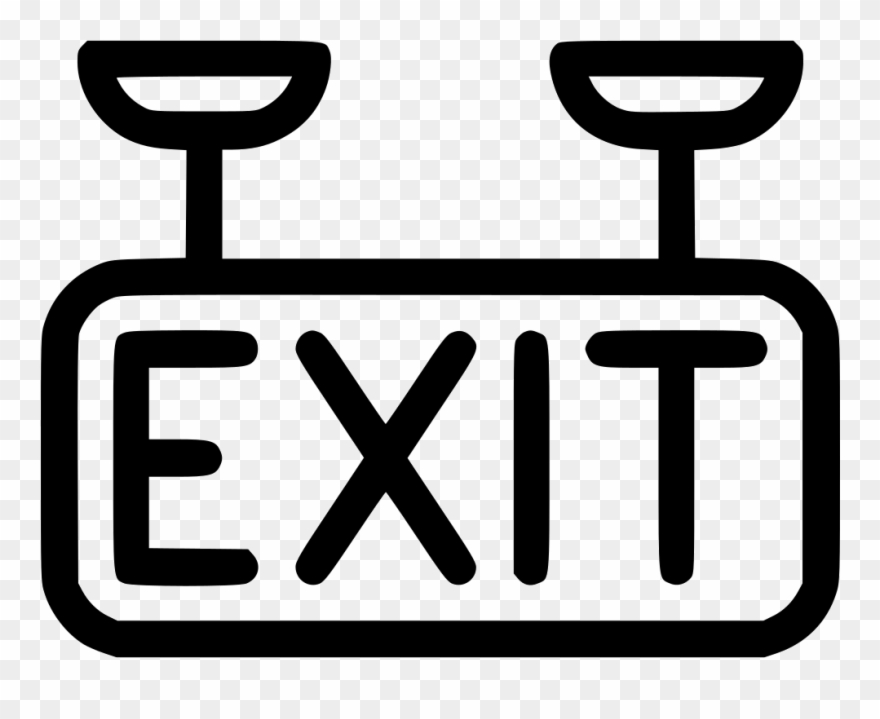 Exit Sign Comments - Braille Emergency Exit Signs Clipart