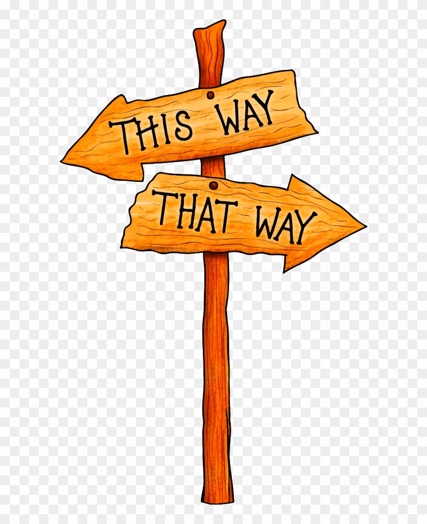 Signpost - Clip Art Signpost - Png Download